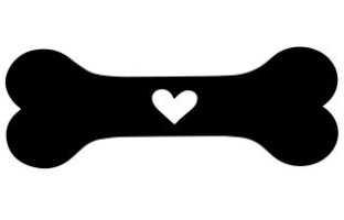 Dog Bone With Heart