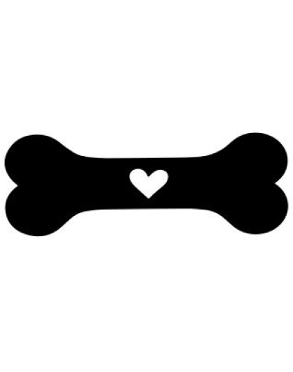Dog Bone With Heart