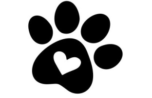 Dog Paw With Heart